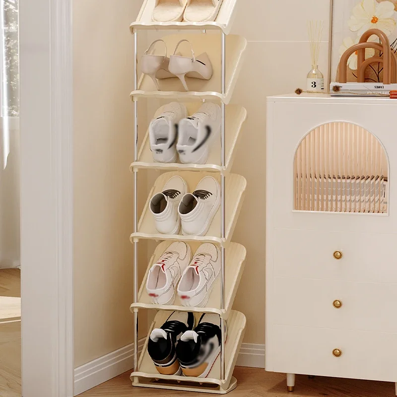 

ideas simple designs adjustable capacity portable transparent display plastic space saving modern plastic shoe racks for home
