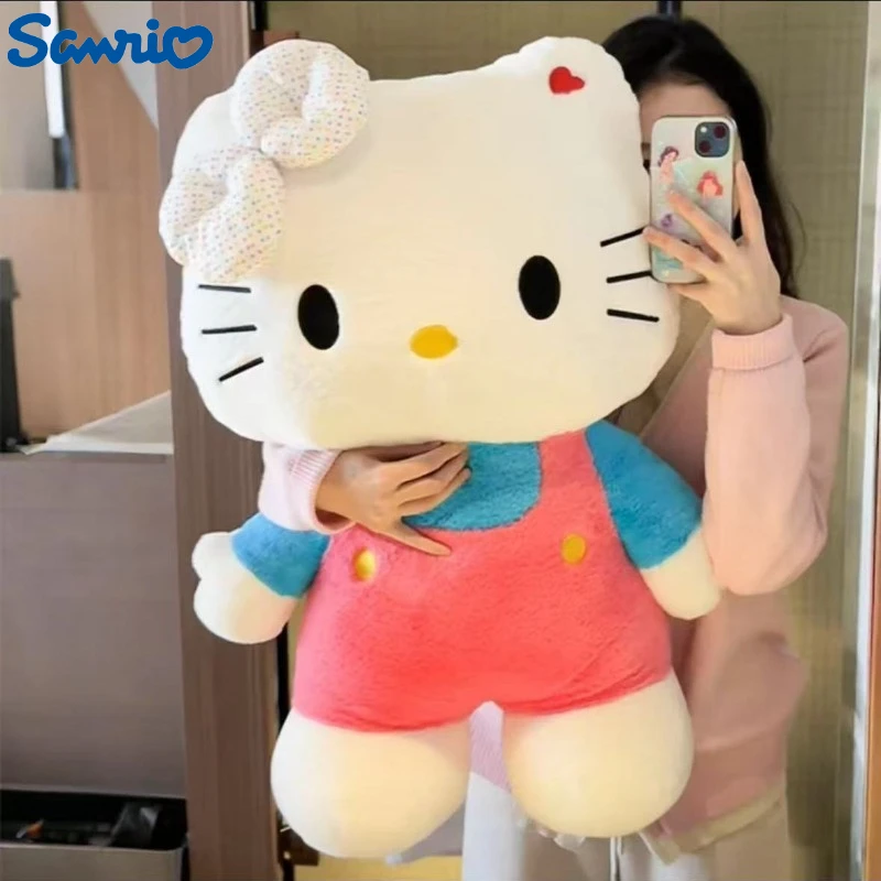 

35/50 см большой размер Hello Kitty плюшевая игрушка Kawaii Sanrio кровать подушка для обнимашек плюшевые удобные мягкие куклы животное ребенок мальчик подарки