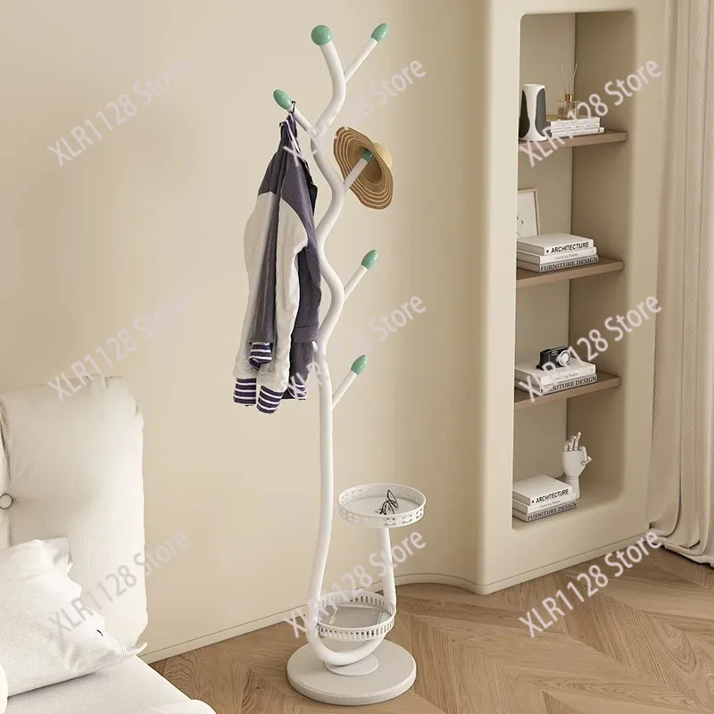French Slate Coat Hanger Detachable Standing Rack for Living Room & Bedroom Clothing Storage