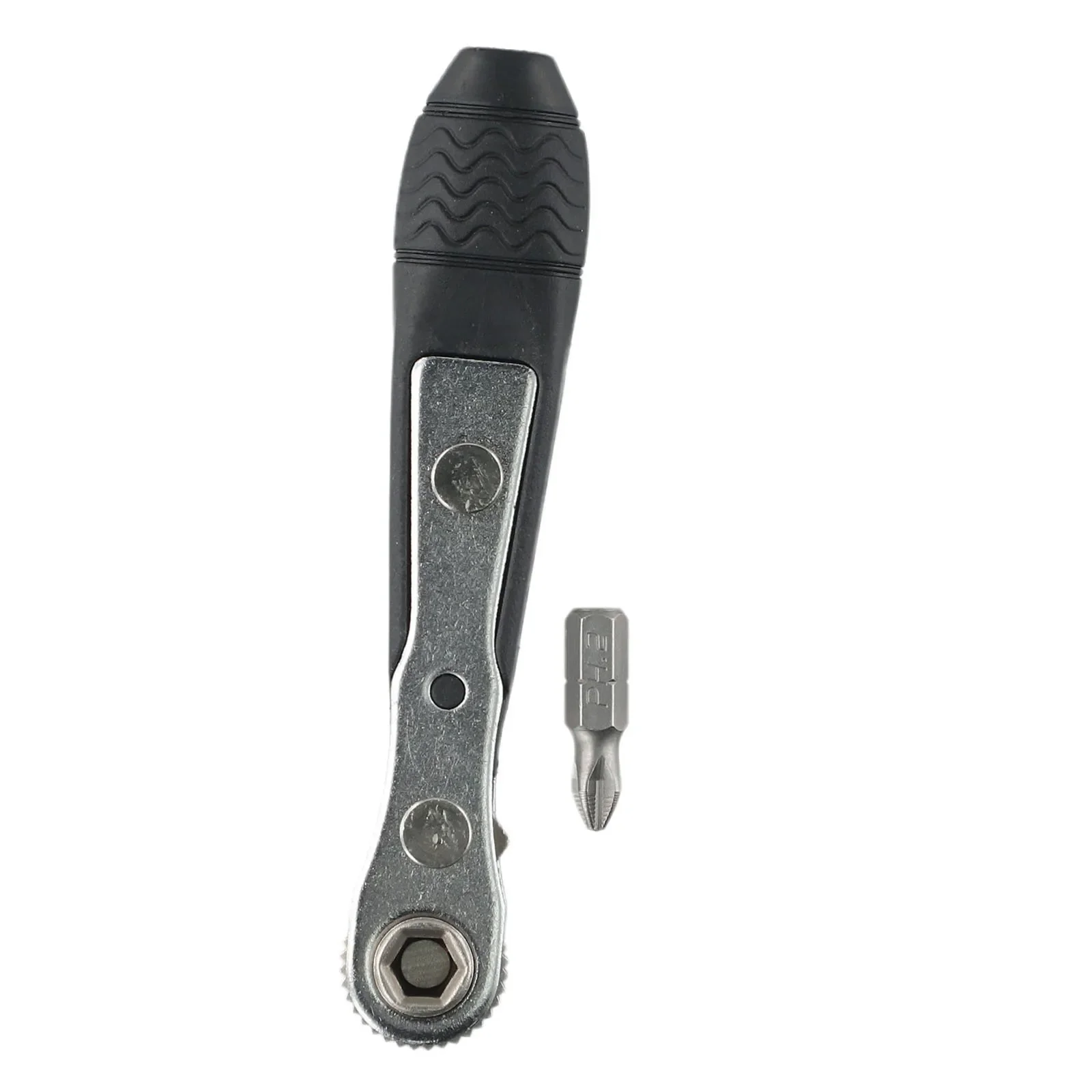 Compact and Lightweight Ratchet Screwdriver  Suitable for Bucking up Screws  14 Screwdriver Rod  Quick Socket Wrench Tools