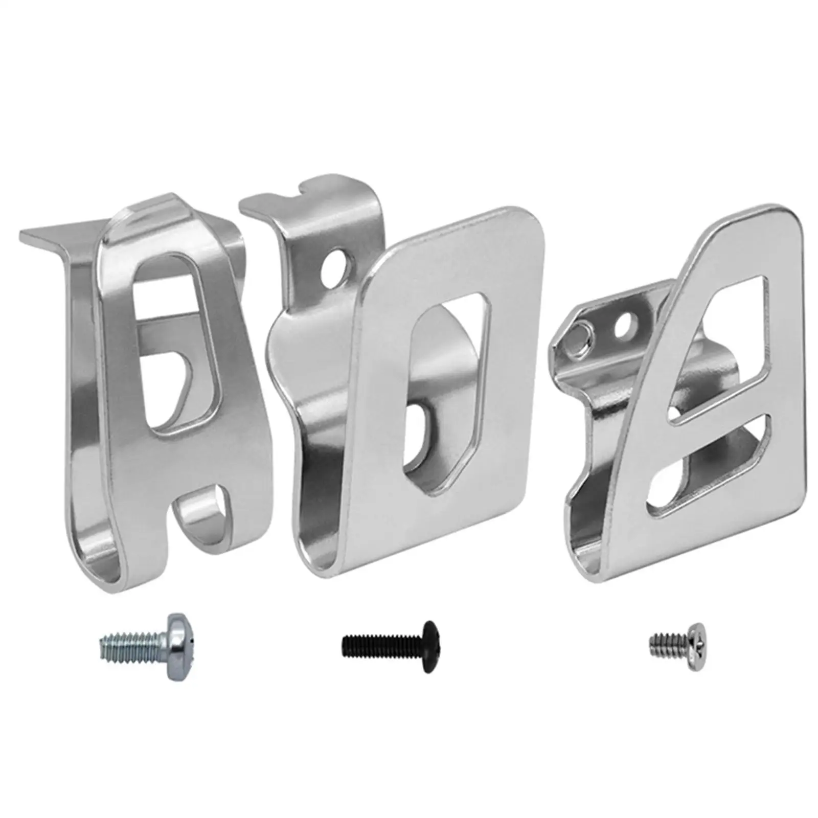 Metal Replacement Belt Clip Hook Sturdy Drill Driver Holder Power Tool Accessory for Belt Tool Hook Setup