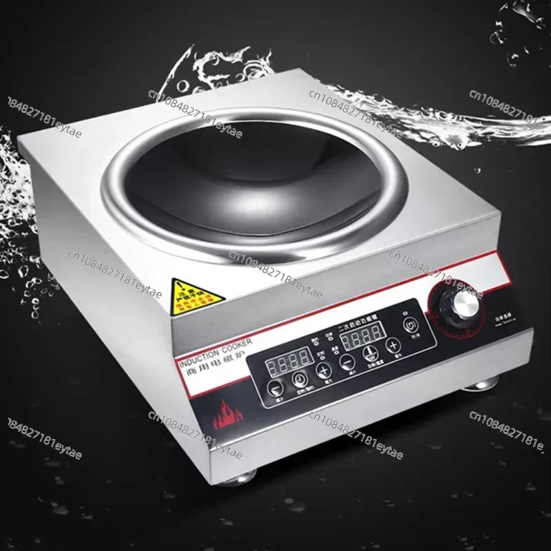 Eoctoe 5000w Induction Cooker Commercial Induction Kitchen Panel Cooking Household Induction Cooktop Single Cooker Electric Hob