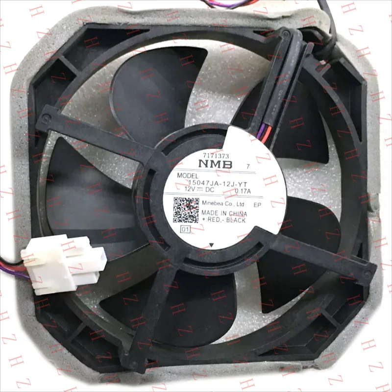 P+ 5pcs  FOR NMB 15047JA-12J-YT Industrial Cooling Fan DC 12V 0.17A