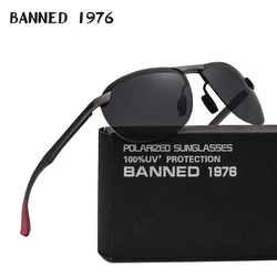 TAC Quality Lens Metal Frame Polarized Men Sunglasses Spring Hinges Fashion Designer Women Sun Glasses Brand New Male Oculos