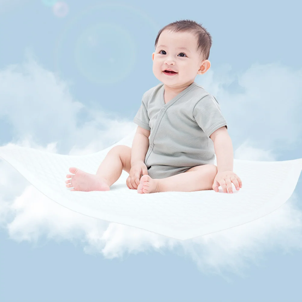 20 قطعة منصات حفاضات يمكن التخلص منها مقاوم للماء وسادة تغيير حفاضات الطفل للسفر المنزل التخييم خفيفة الوزن المحمولة تغيير منصات