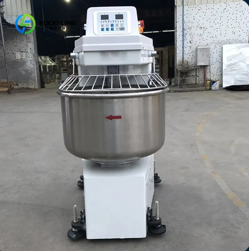 Customized Industrial Save Labor Cost Baking Equipment 20L 8KG Bread Dough Maker Spiral Mixer flour mixer 2 speed dough mixer
