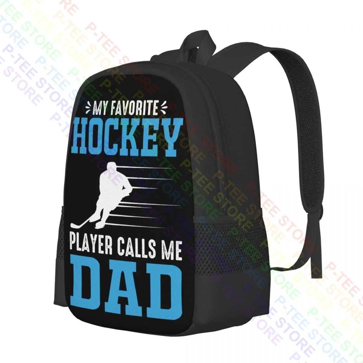 My Favorite Hockey Player Calls Me DadBackpack Large Capacity Backpack Large Capacity