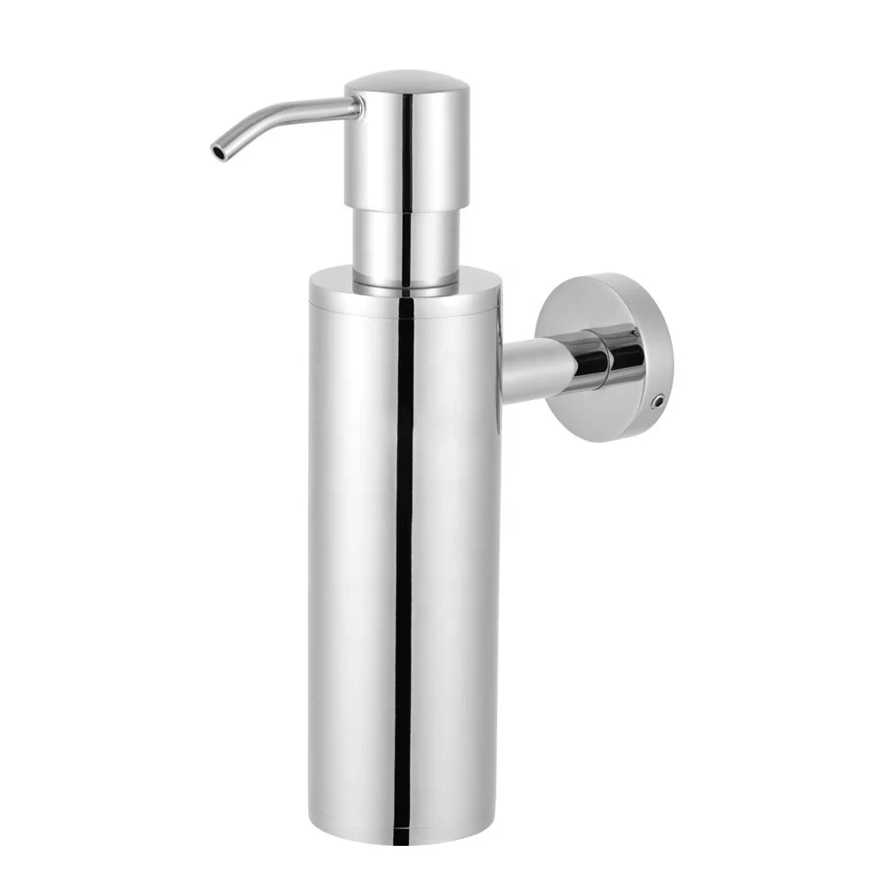 automatic wall-mounted stainless steel liquid soap/sanitizer dispenser