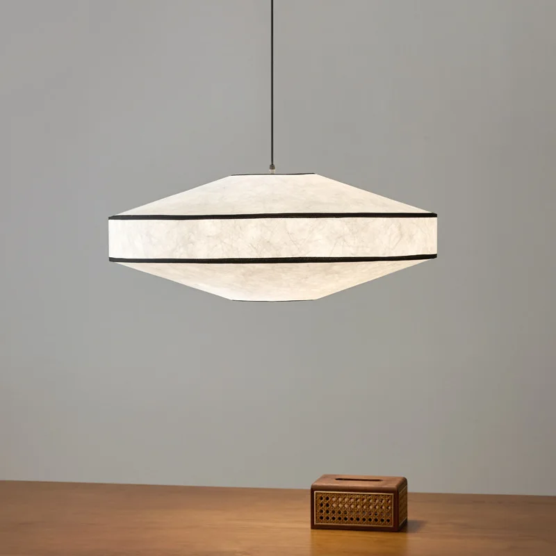 

French retro chandelier, wabi medieval fabric B & B living room designer minimalist bedroom dining room cream wind lamp