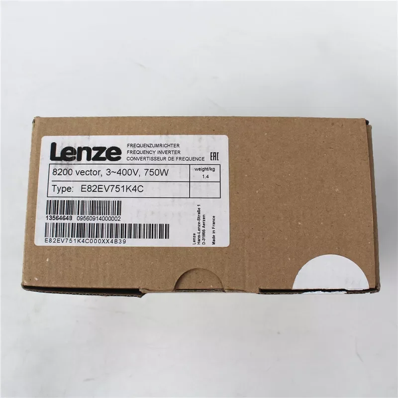 Lenze Drive E82EV751_4C Frequency Inverter Drive E82EV751K4C FastShipping E82EV752_4C240 E82EV751_4C200 E82EV751_2B other electr