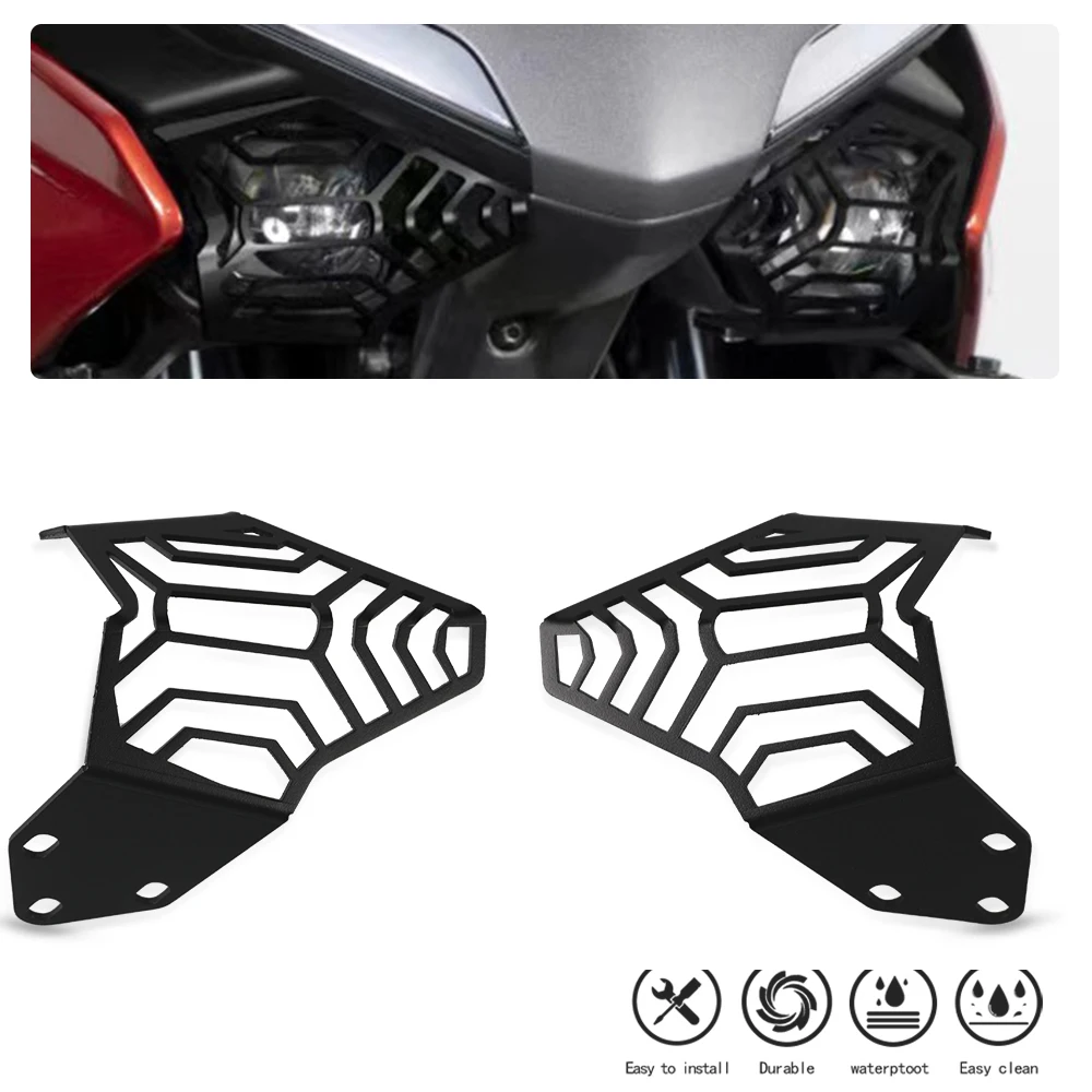 

Защита для передней фары мотоцикла, защитная крышка, защитная решетка для Yamaha TRACER 700 TARCER 7GT TRACER700 2020-2023