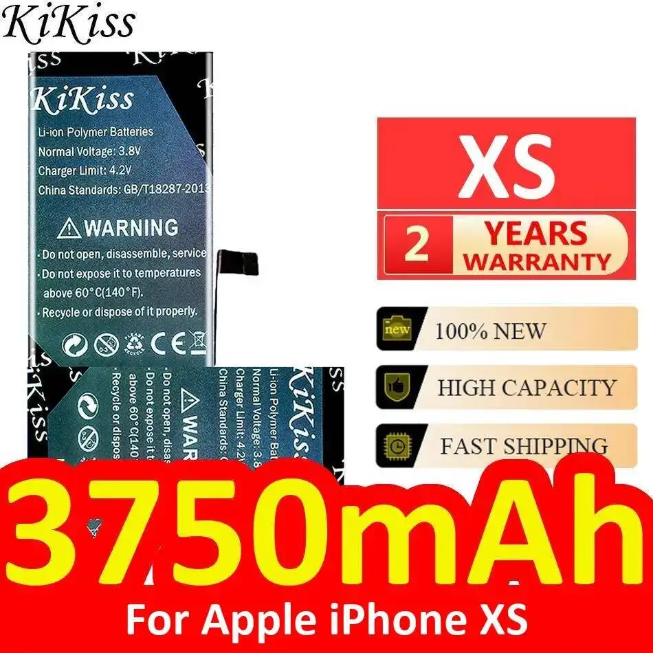

Высококачественная совместимая батарея для мобильного телефона Apple iPhone XS, 3750 мАч