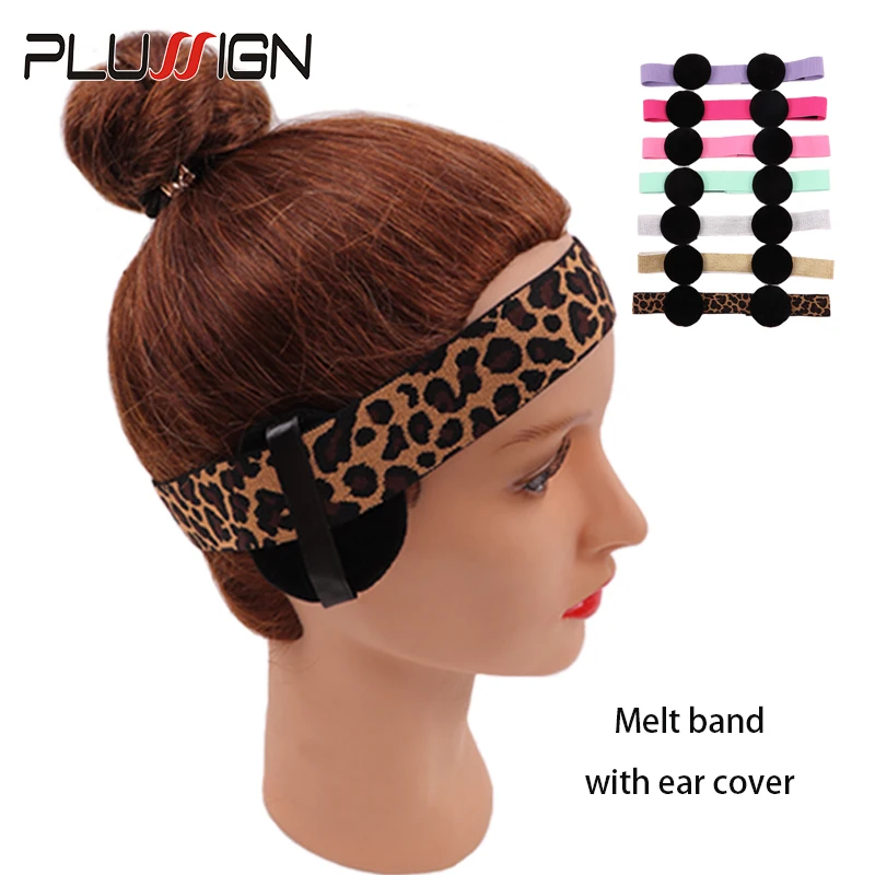 

Плавкая лента Plussign с защитой ушей для париков на сетке 1-3 шт. плавкие ленты для краев с буффами для ушей 60 см плавкая лента для фронтальной сетки