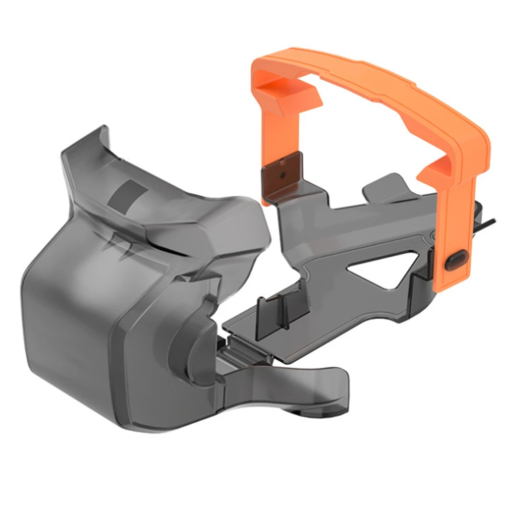 New Lens Protective Cover Silicone Gimbal Protective Case Propeller Chassis Protective Cover for 3 Pro Grey