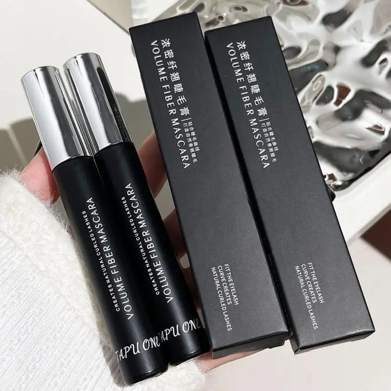 1/3/5PCS Waterdichte Mascara Sterke Krullen Verbeteren Speciale Mascara Voor Rechte Wimpers Natuurlijke Mascara Wimper trends