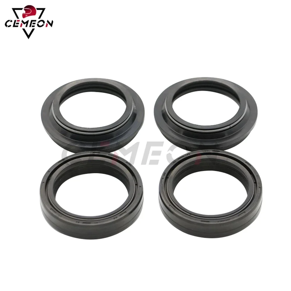 For Hyosung GT650S GV650 GV650i GT125R GT125 GT650 GT650R XRX125 Motorcycle Fork Seal Front Shock Absorber Oil Seal Dust Seal