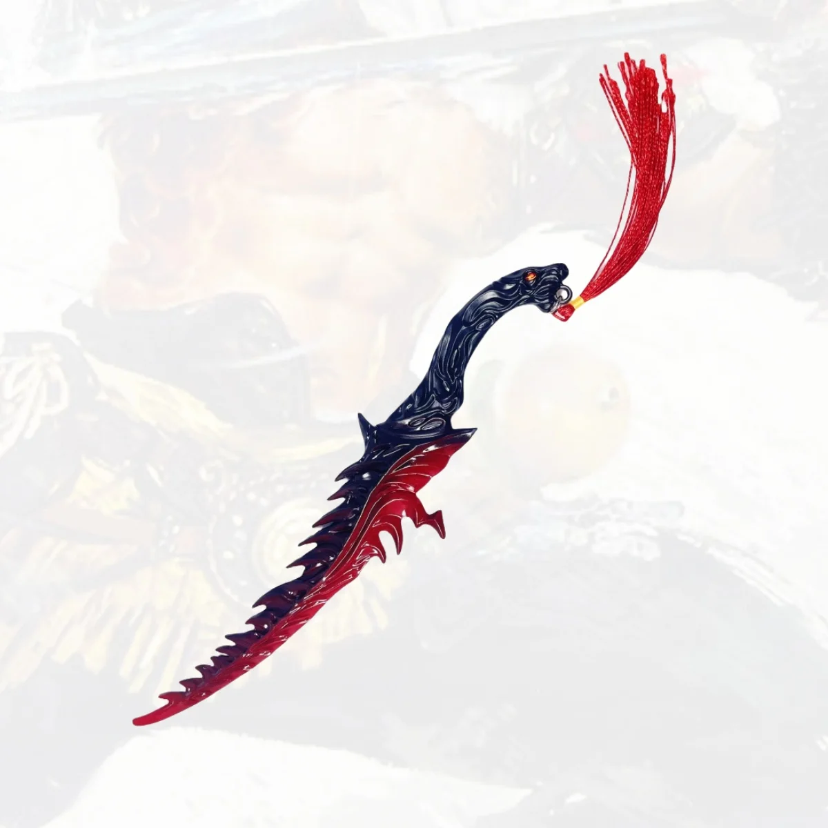 8.6 pollici Elden Coltello Nero Metallo Katana Spada Originale Samurai Sabre Ninja Giapponese Katana Sabre Accessori Cosplay Prop Giocattolo