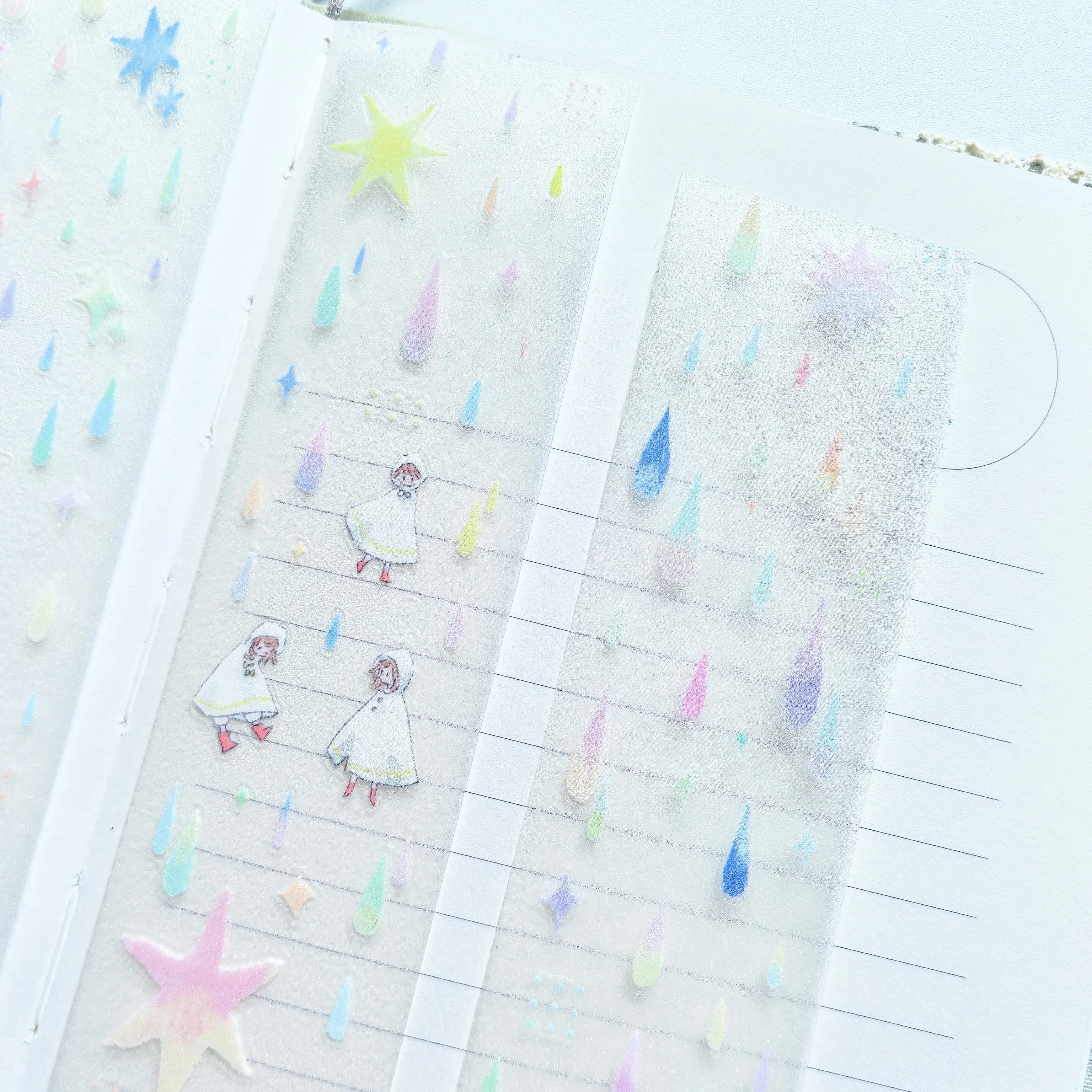 

Серебряные блестящие красочные точки дождя, капля дождя, вырезанная лента, наклейки васи, украшение, материал для украшения ноутбука