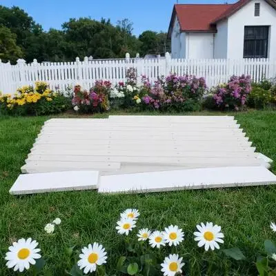 1개 확장형 정원 나무 덩굴 식물 지지대 벽 장식 조경 야외 장식 울타리 접이식 마당 장식 울타리