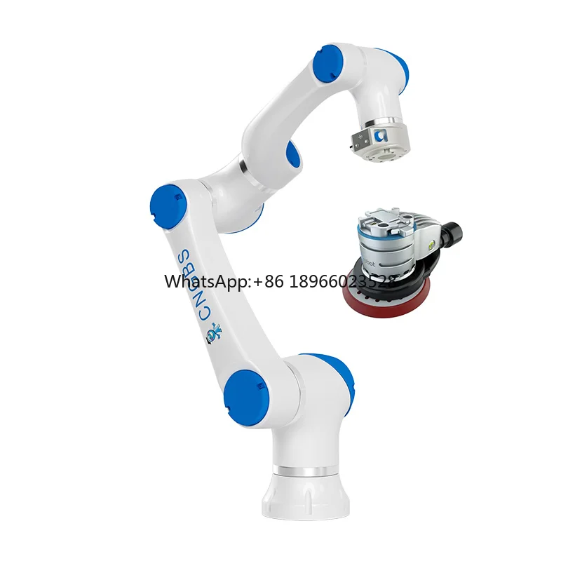 Robot de pulido Cobot para pulido de superficies de coche, máquina pulidora automática, brazo de Robot de molienda de 6 ejes, Robot de lijado avanzado E3