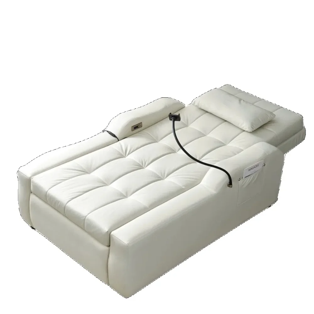 

Leave-in fabric multi-functional electric lift sofa bed dual-purpose single recliner elderly home cinema massage lazy