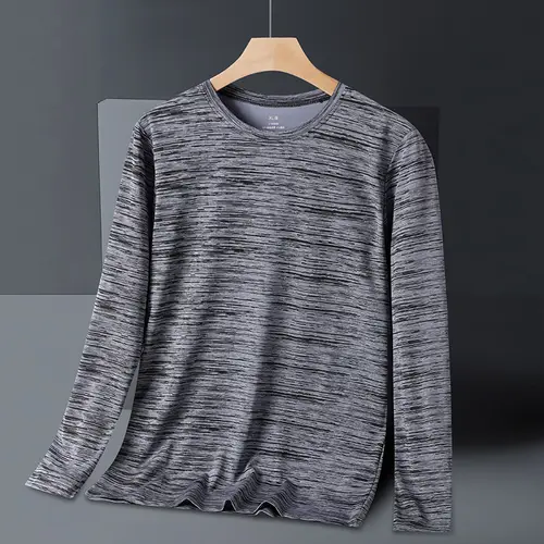 [Hot Sale] Men's Sunscreen T-shirts Oversized 8XL Spring Summer Round Neck Solid Color Loose Casual Sports Couple Short-sleeved - Image 3