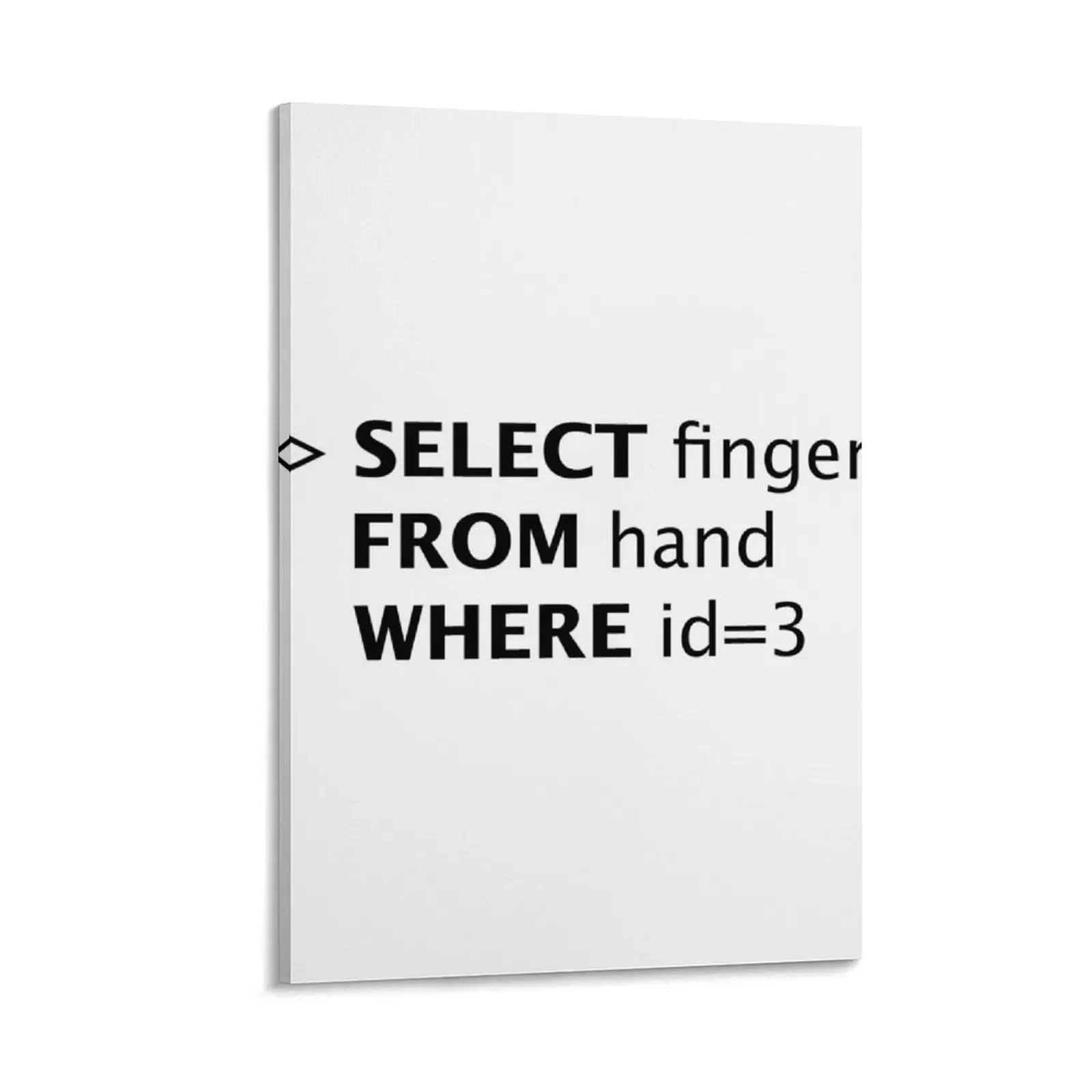 

Select finger from hand where id = 3 Canvas Painting room decorations wall decoration Decorative picture