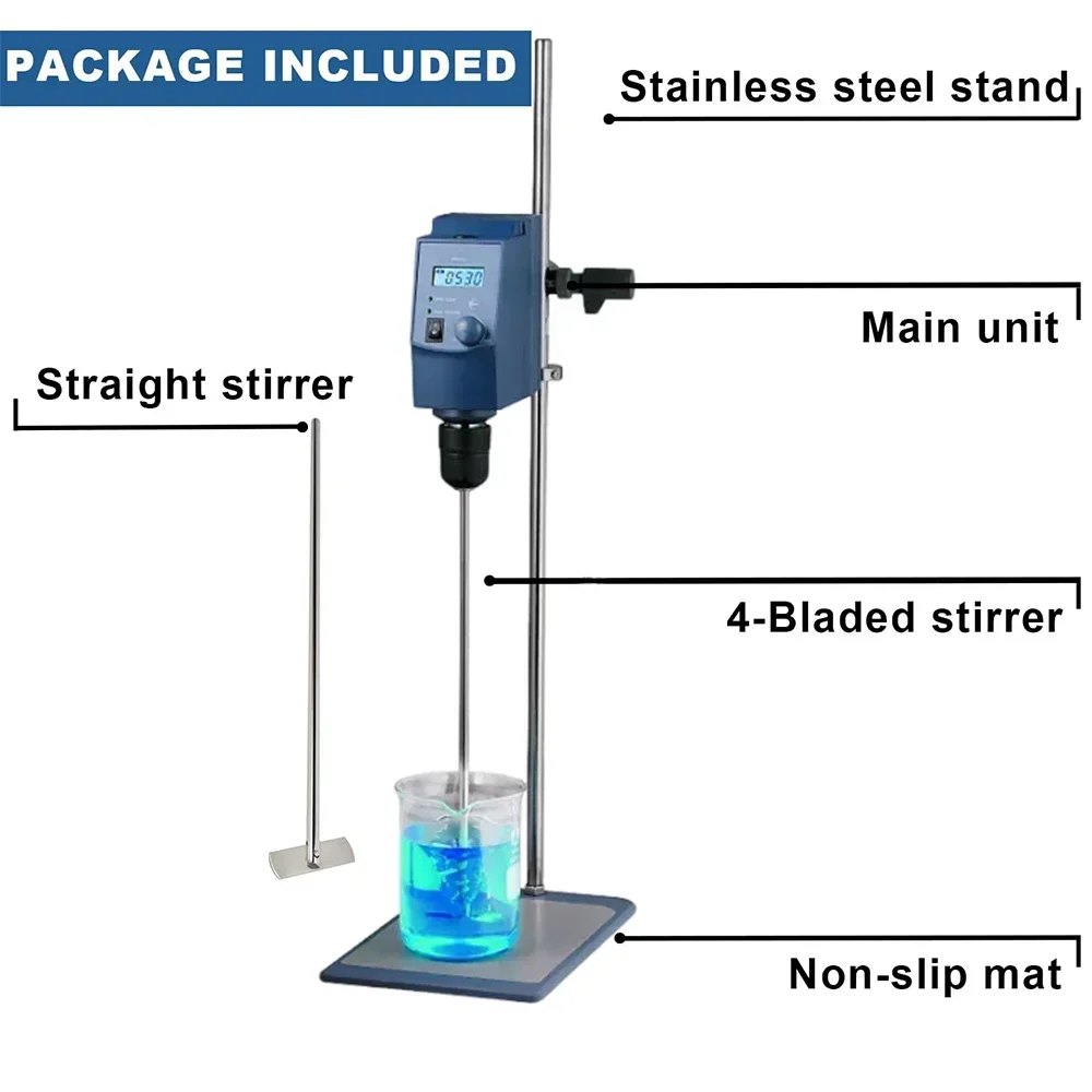 High Quality Light Emitting Diode Homogenizer OS40-S Top Agitator Top Type