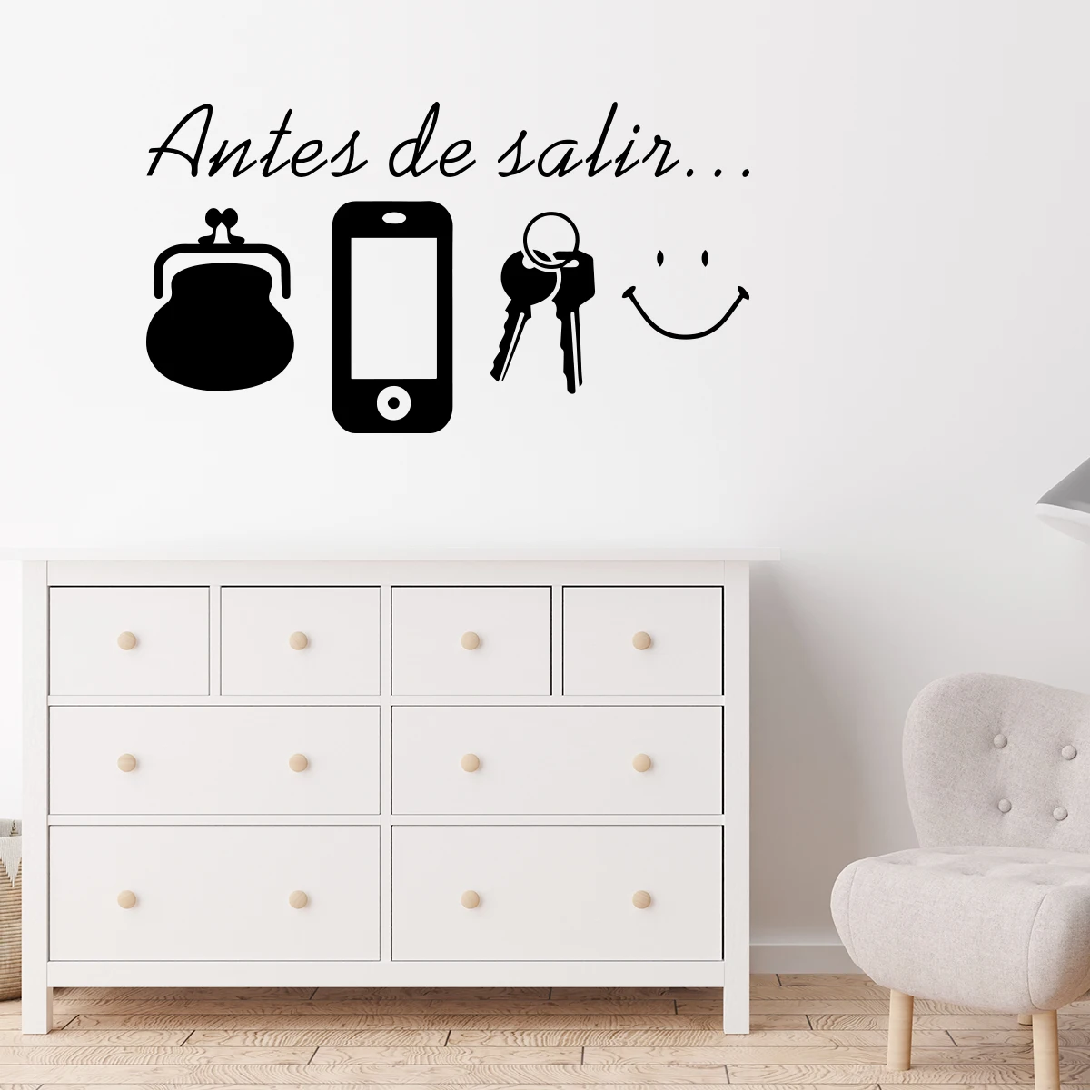 リビングルーム用スペイン語言語ステッカー,家の装飾用のモダン - Home Bathroom Wall Tiles のレビューと価格