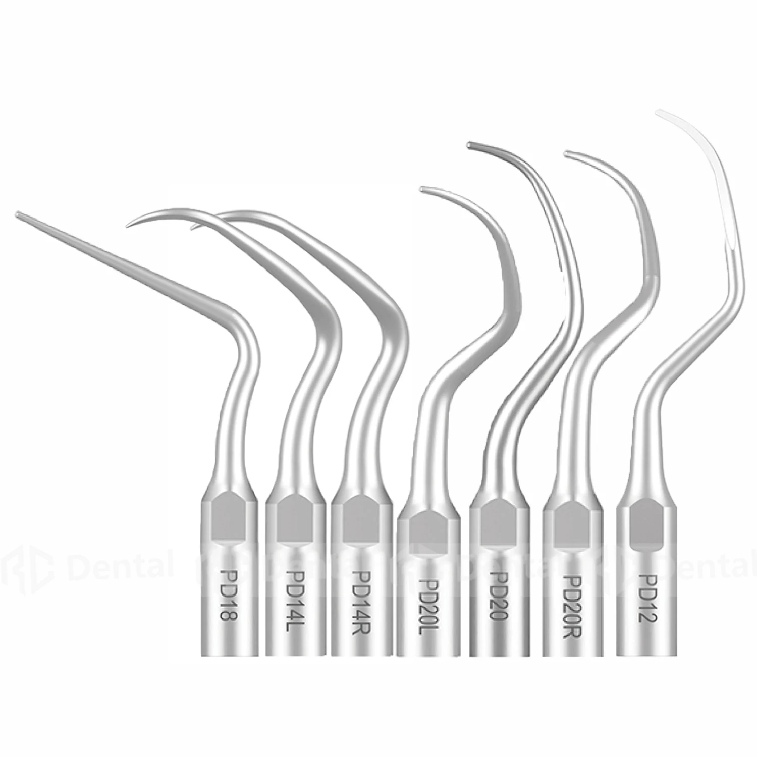 

Dental Ultrasonic Scaler Scaling Tips PD12 PD14L PD14R PD18 PD 20 21 22 L R REFINE SATELEC NSK DTE GNATUS Scaler Handpiece