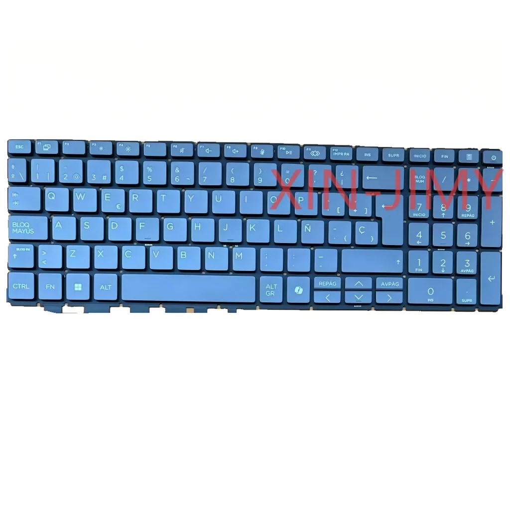 

460 G11 испанская клавиатура с подсветкой для HP ProBook 460 G11 465 G11 EliteBook 660 G11 665 G11 460-G11 клавиша AI