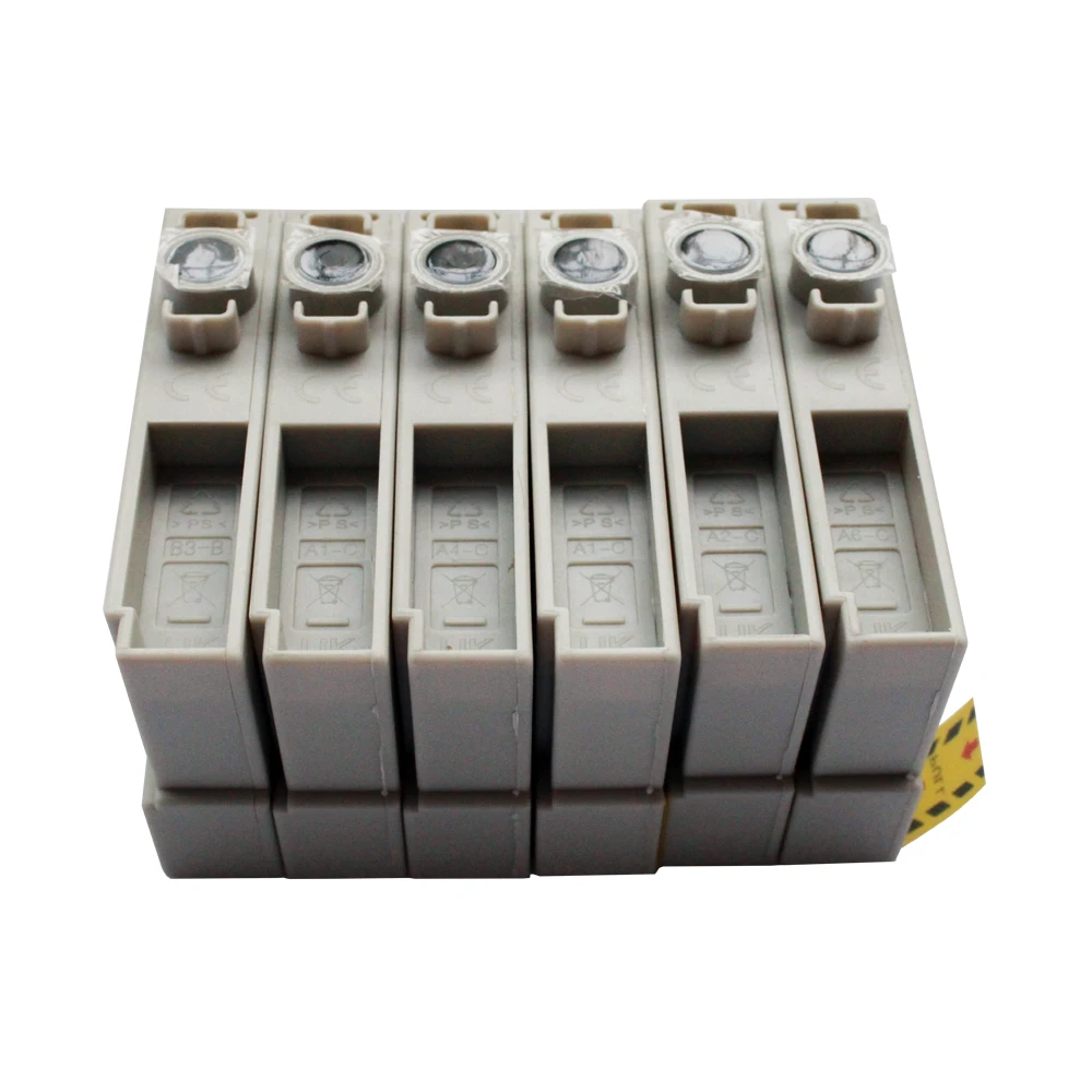 12 INK CARTRIDGES FOR COMPATIBLE EPSON STYLUS PHOTO P50 R265 R285 R360 RX560 RX585 RX685 PX700W PRINTER T0801-T0806 T0807XL