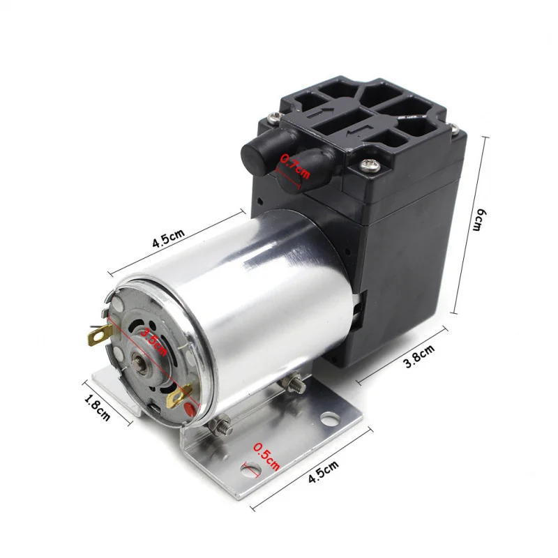 

Z512-604-3000N 12VNegative Pressure Vacuum Pump Suction pump 5L/min 65-120kpawith Bracket