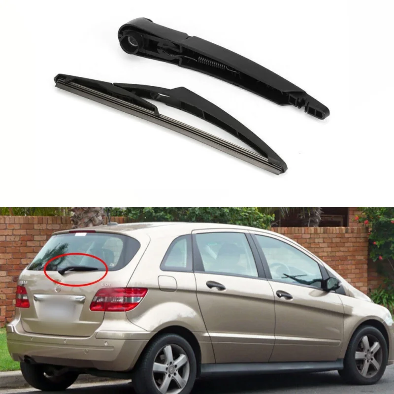 

Car Rear Window Windshield Windscreen Wiper Arm Blade Wiper Set 305mm 12" For Mercedes B-Class W245 Hatchback 2005-2011