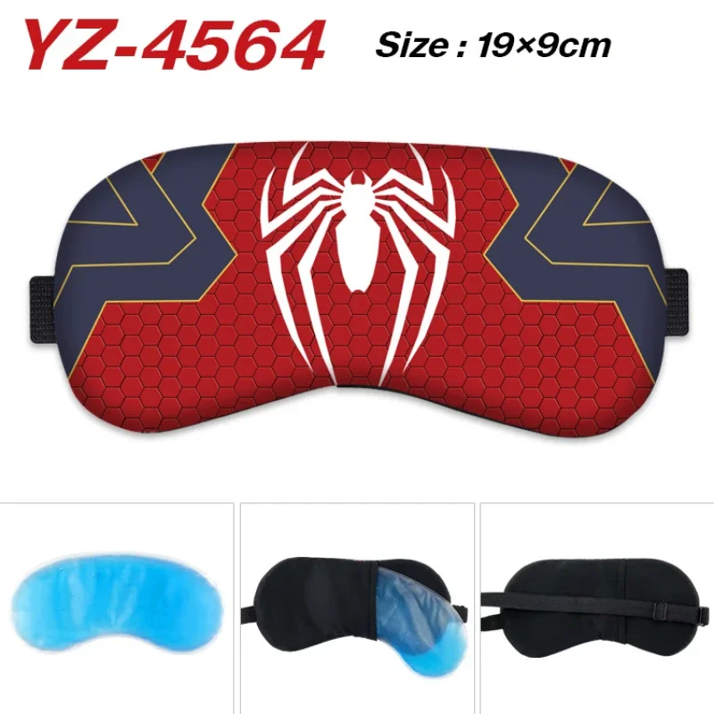 Hot Disney Marvels Super Hero SpiderMan Creative Eye Mask Cartoon Blindfolds Cute Blackout Sleep Mask Hot Fashion