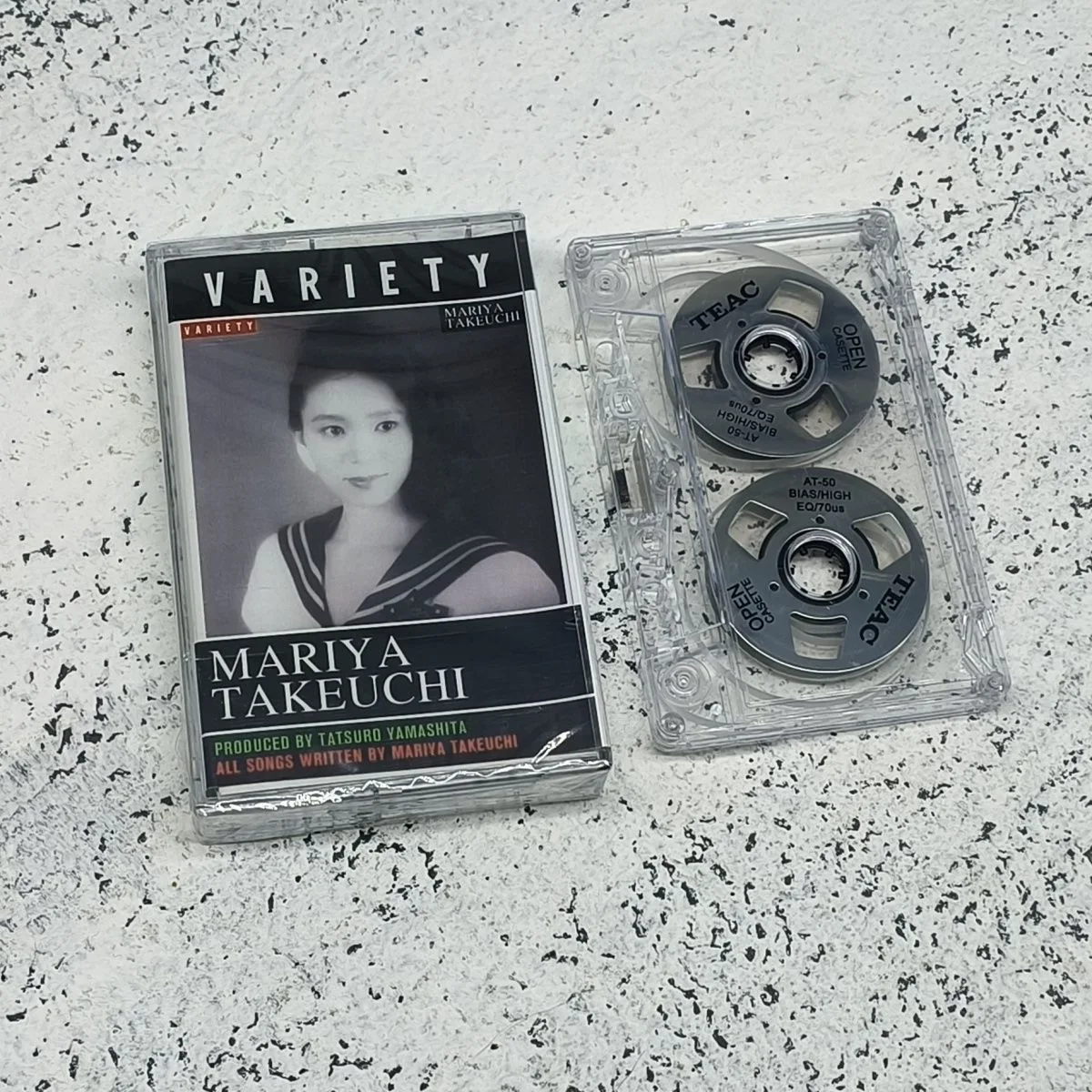 Mariya Takeuchi Music Magnetic Tape VARIETY Album Metal CD Cassette Cosplay Walkman Recorder Car Soundtracks Box Collection Gift