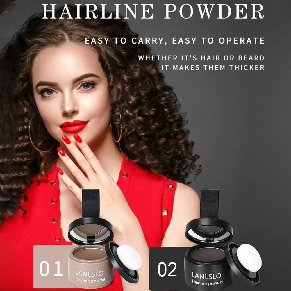 

Hair Line Powder Black Root Cover Up Natural Instant Waterproof Hairline Shadow Powder Hair Concealer Coverage For Women Me E6r4