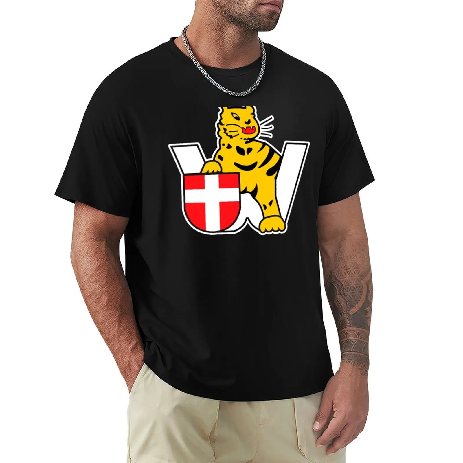 

sPzAbt 506 Heavy Panzer Battalion - Tiger W - White Border - Clean Style T-Shirt quick drying anime graphic tees men