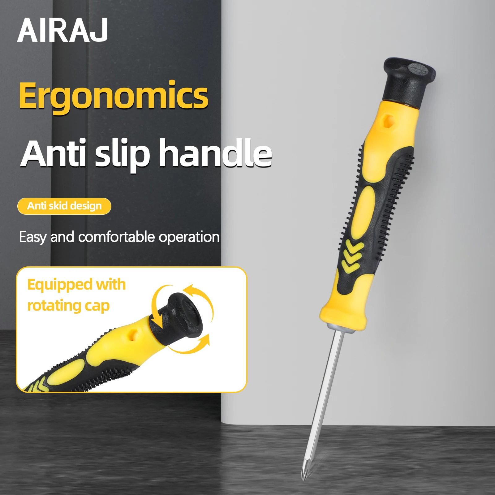 AIRAJ 13In1 Watch Repair Multifunctional Screwdriver Set For Disassembling And Assembling Watch Components Precision Blade Heads