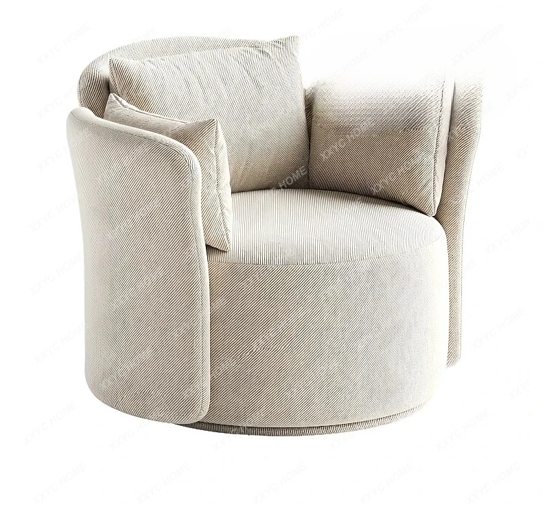 A  Single sofa postmodern design solid wood model room hotel leisure chair high-end reception area