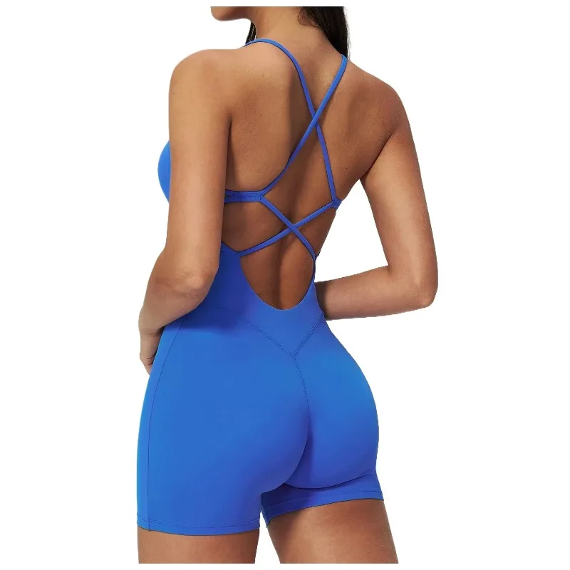 Yoga Set Gym Jumpsuits Women Rompers Sports Overalls Active Wear Running Suit Fitness Clothing Workout Clothes Women Tracksuit