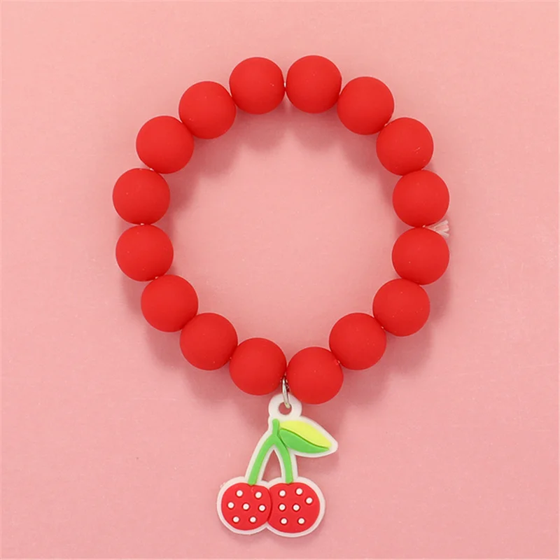 Makersland Cute Popcorn beads Bracelet Friendship Glass Bracelets For Girls Star Moon Cloud Flower Jewelry Accessories Wholesale