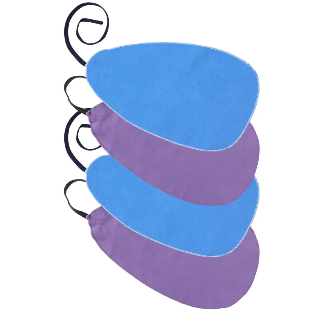 

4Pcs Clarinet Inside Tube Cleaning Cloth Artificial Suede Durable Flute Saxophone Cleaning Tool Wind Instrument Supplies