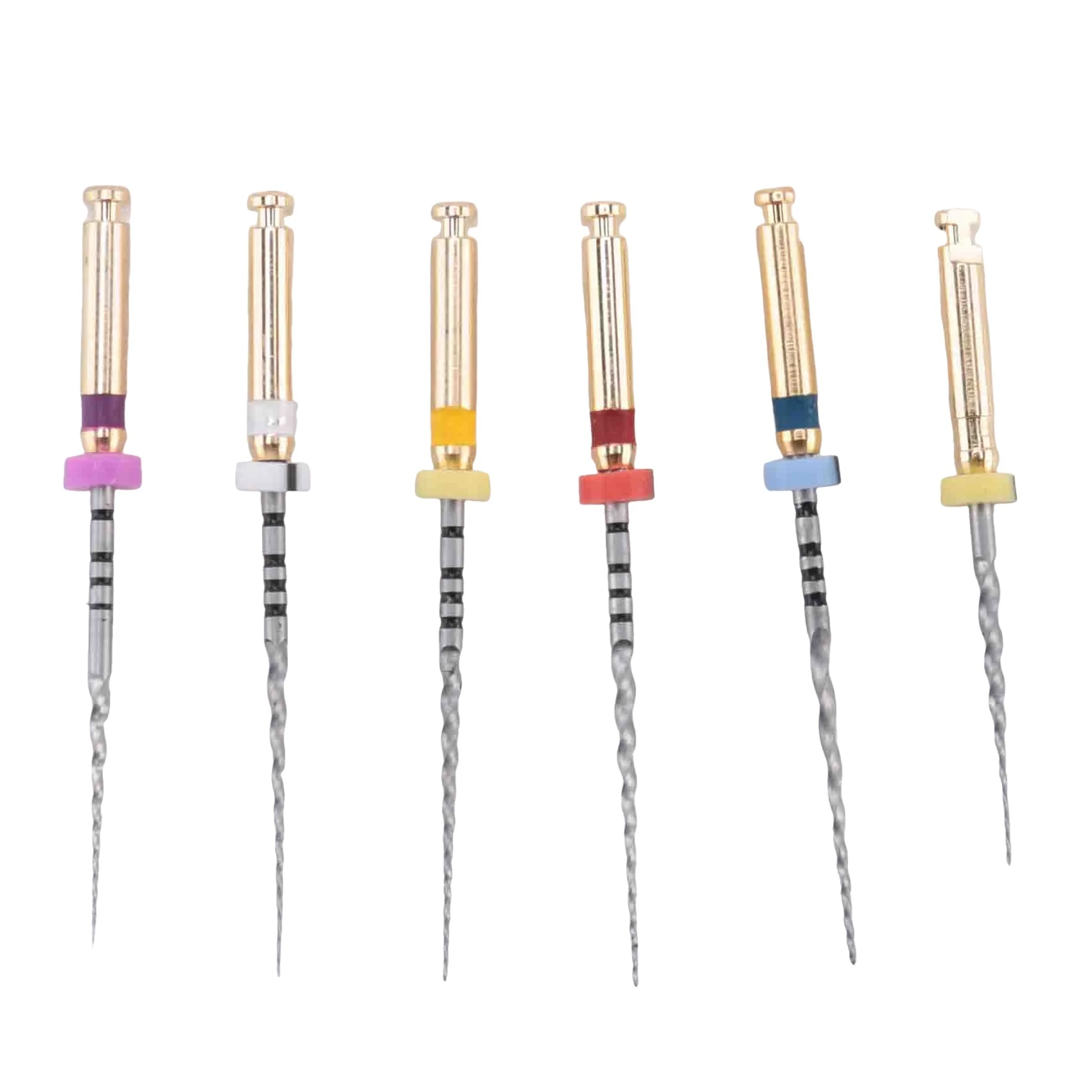 X-Pro Gold Protaper NITI Rotary Files, 30PCS Endo Controlled Memory Files (Assorted 25MM)-AC47