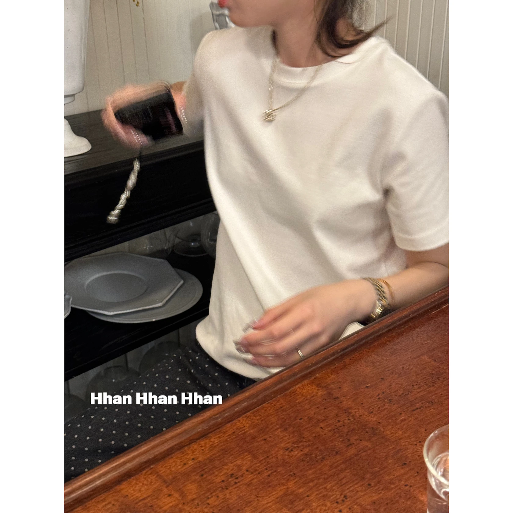 

Basic White Fce Texture Slim Fit Base Layer T-irt Hhan Sto up Series Women's Cotton Blend Stretchy Tank Top