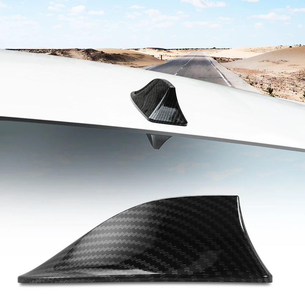 Car Shark Fin Antenna Signal Aerials Carbon Fiber Style for Lexus IS ES GS GX LS500H NX RX LX LC RC 200 250 570