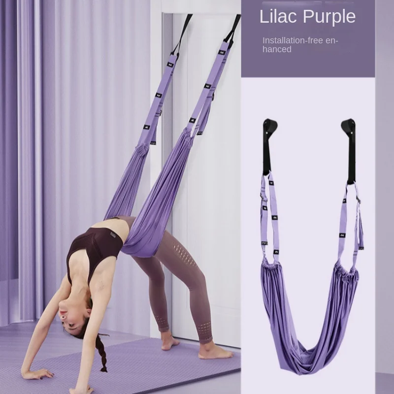 Adjustable Aerial Yoga Strap Hammock Swing Stretching Strap Anti-Gravity Inversion Yoga Hammock Belts Gym Training Device