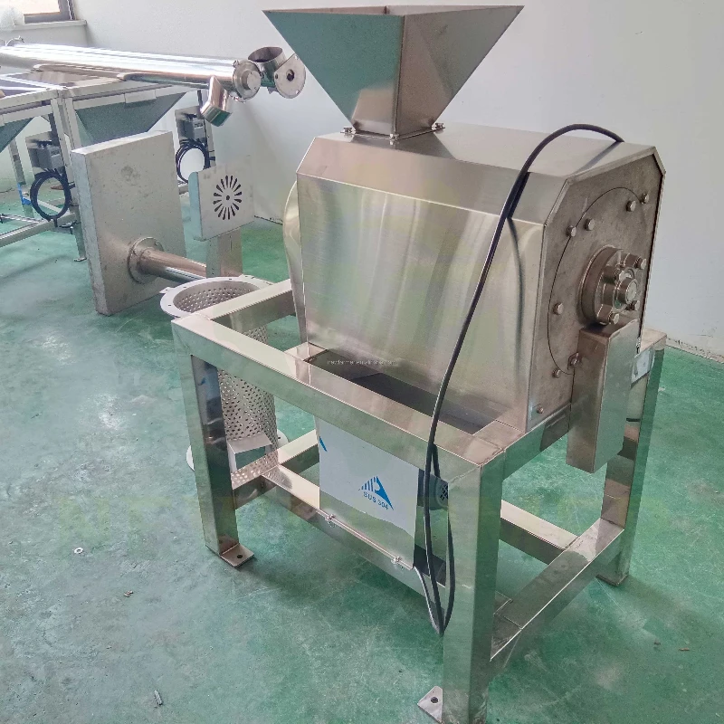 Mango Pulping Machine Fruit  Pulp Extractor Making Machine Juice Pulp Machine Juice for mango Pulp Production Line