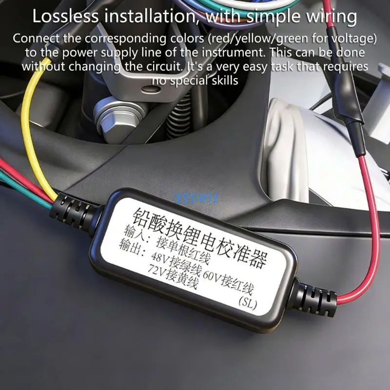 E15A Waterproof Battery Meter Calibrator For Multiple 48V 60V 72V E-Bikes Models Universal Calibration Tool