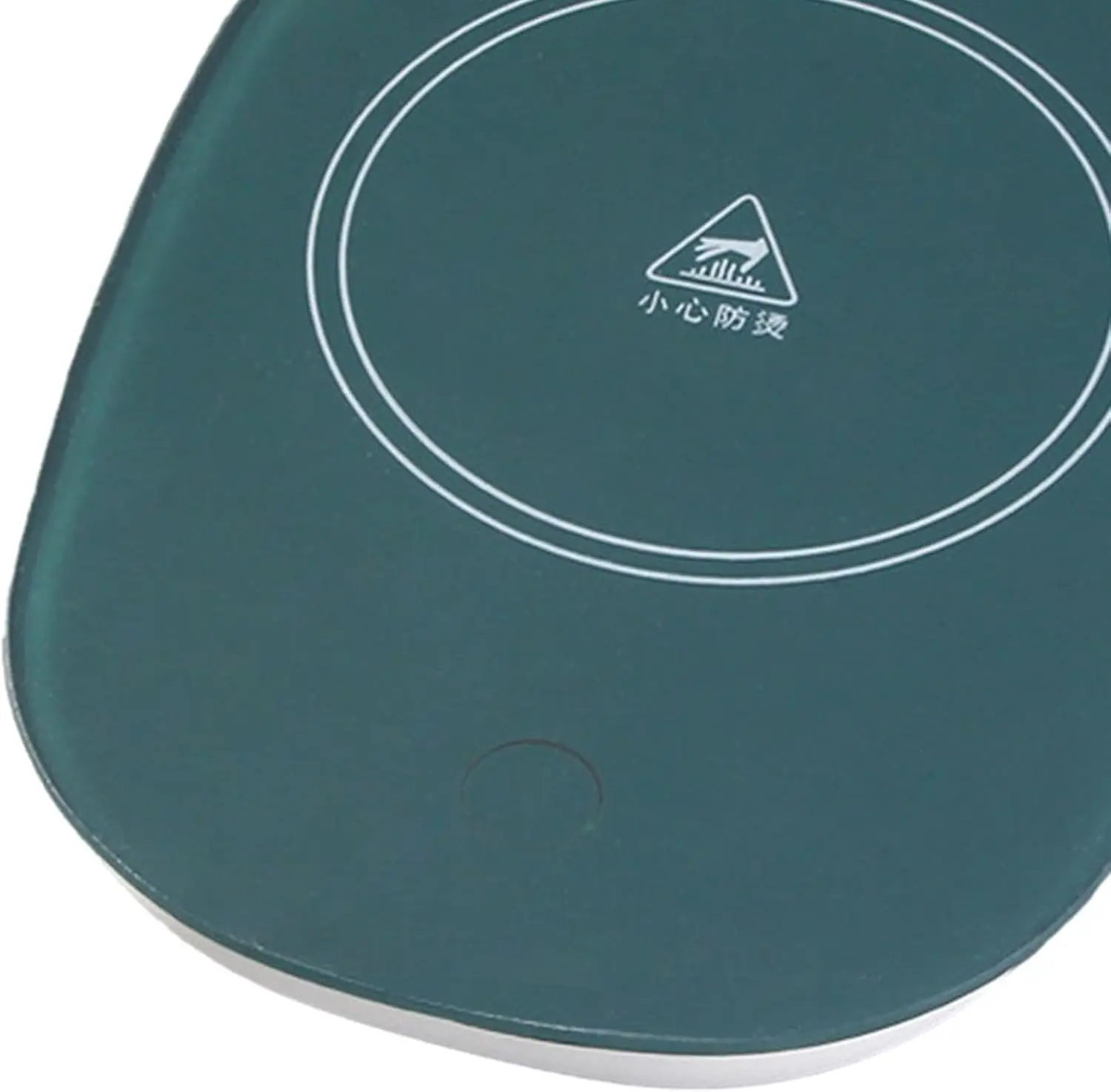 Подогреватель кофе для настольной чашки для горячего шоколада 45 ° C Пластина для подогрева напитков с постоянной температурой для, белая